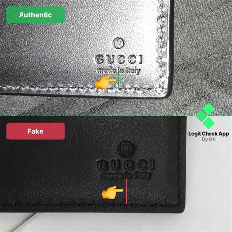 gucci not fake wallet|how to tell authentic gucci.